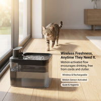 Aurevox Wireless Smart Water Fountain for pets (2.2L)
